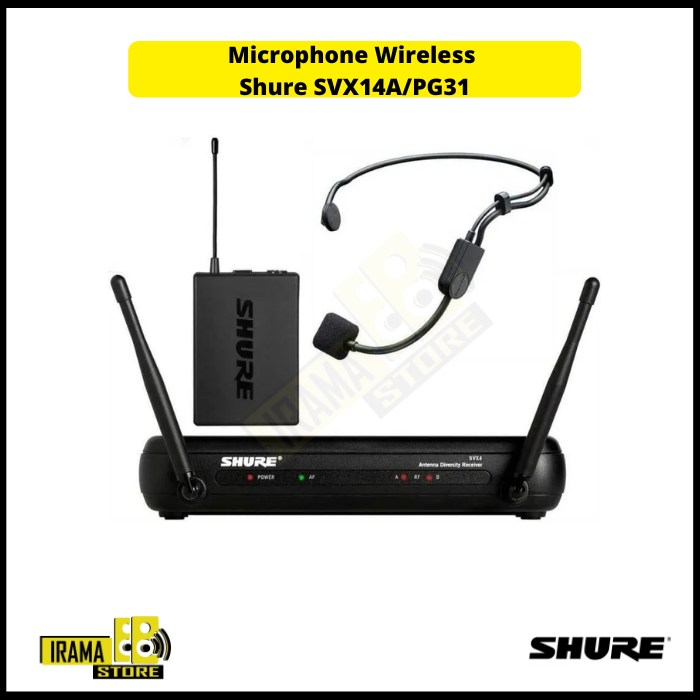 Microphone Wireless Shure SVX14A/PG31 Microphone Wireless Shure SVX14A/PG31